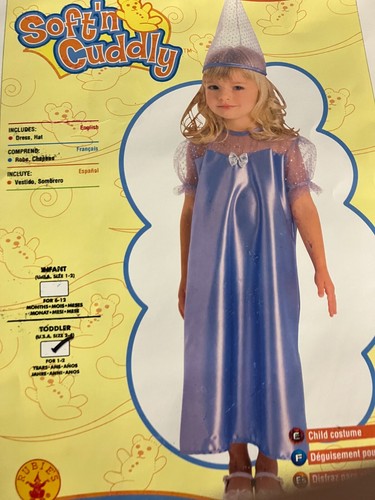 Soft'n Cuddly Lavender Princess Costume Toddler (1T-2T)