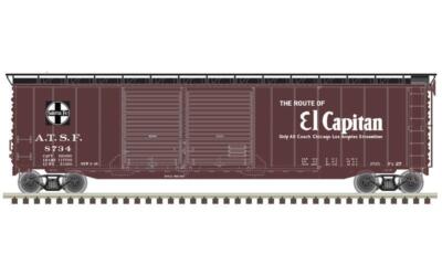 Atlas 20006590 HO SF ''El Capitan'' 50' Double Door Box Car 8666