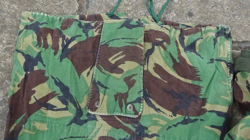British Army Green DPM Parachutist 80s Smock Para Jacket Size Large to XL - Imagen 13 de 24