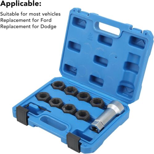 10-Piece Axle Spindle Thread Chaser Set Thread Rethreading Restorer Tool Metric - Picture 2 of 10