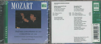 CD Mozart Sinfonia concertante KV 364 Concertone KV 190 Hartmut Haenchen