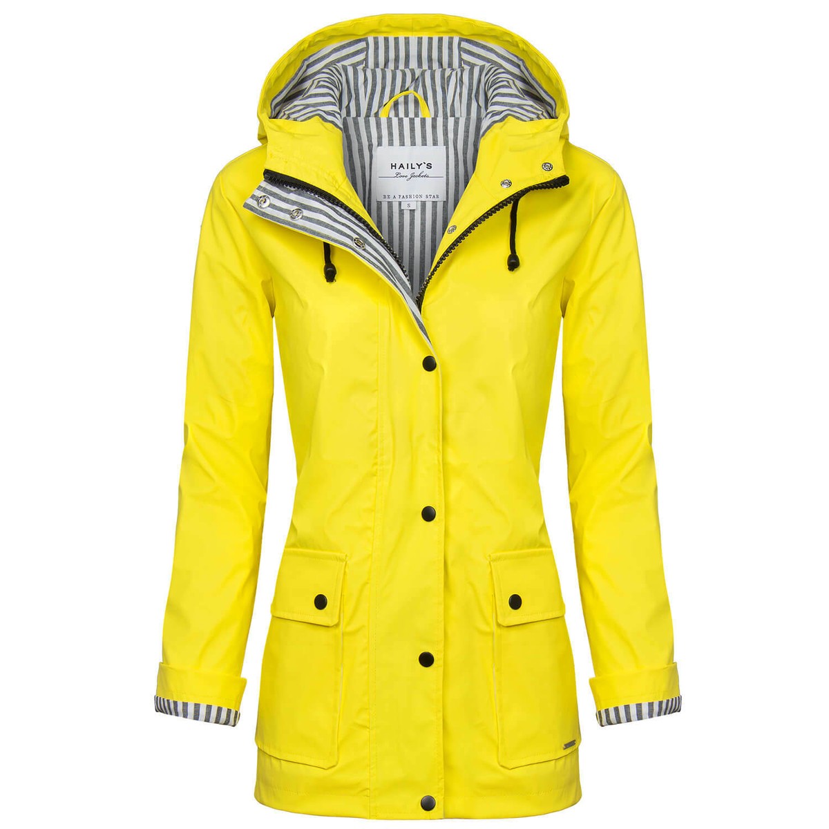 Bikerjacke Ã¶ljacke Damen Gelb Parka Friesennerz Ã¶ljacke HAILYS