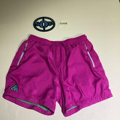 nike acg shorts pink