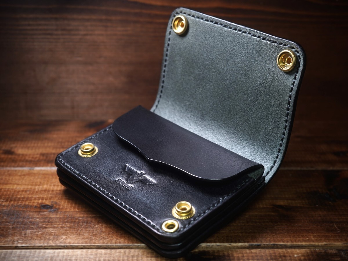 Crocodile Skin Tracker Wallet / Hand Sewing / Tochigi Leather | eBay