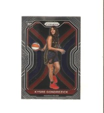 kysre gondrezick,, 2021 panini wnba rookie prizm base card,