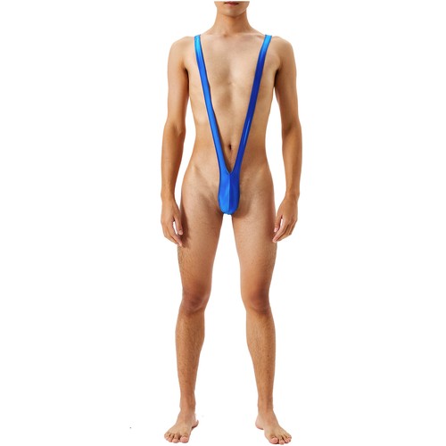 DE Herren Mankini Sexy Nylon String Body V-Form Slip Thong Erotische Unterwäsche - Picture 19 of 118