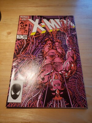 X-Men 205 1986 マーベル　アメコミ　Wolverine 🩸Uncanny X-Men #205 (1986) - Wounded Wolf🩸 Wolverine has