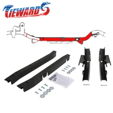 Center Skid Plate Frame Repair & Rear Trail Arm for 2003-2006 Jeep Wrangler TJ