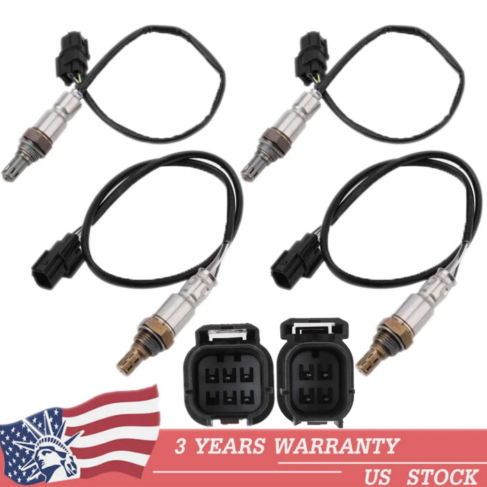 4x Sensor de oxígeno arriba+abajo para Acura TL 2009-2014 3,5 L 3,7 L 2010-2013 MDX ZDX 3,7 L Foto 2 de 4