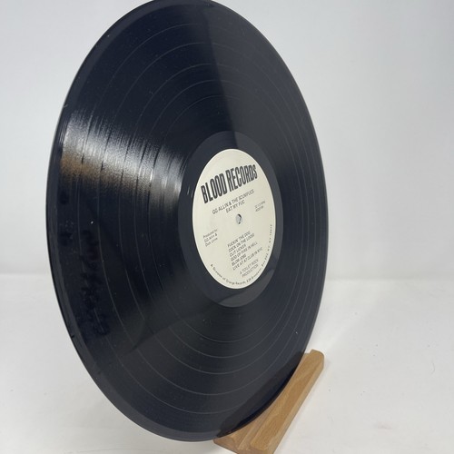 GG ALLIN + The Scumfucs Eat My Fuc Vinyl LP, Paper Sleeve, Hand Drawn, 1st Press - Picture 7 of 10