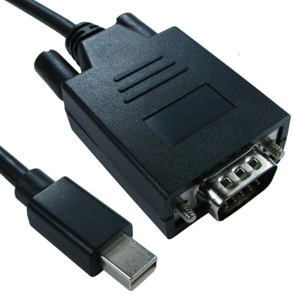 Mini DisplayPort Male to VGA / SVGA Male Cable 1m 2m 3m - Image 3 of 3