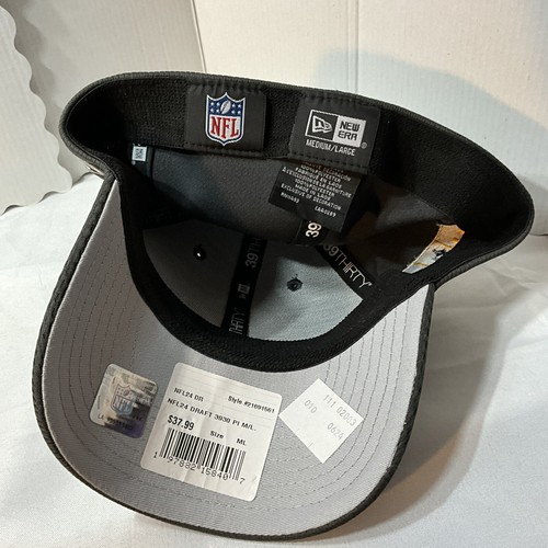 Pittsburgh Steelers New Era 39Thirty NFL Draft 2024 M/L FlexFit Cap Hat $38 - Picture 5 of 5