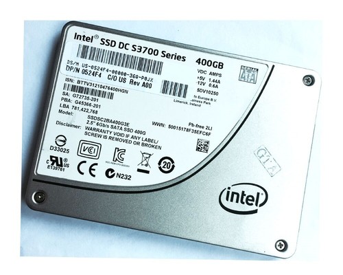 SSDSC2BA400G3 Intel 400GB 6Gbps SATA Enterprise Class SSD SSD DC S3700 Series - Picture 4 of 10