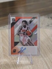 2019-20 Donruss Optic Basketball Jalen Lecque Signature Series Auto SS-JLQ Suns