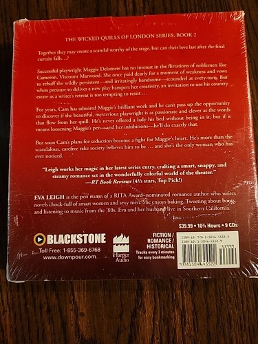 Scandal Takes The Stage Audio Book On 9 CDs, 10 3/4 Hours Unabridged - Picture 2 of 3