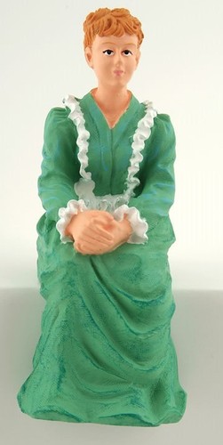 1:12 scale dolls house miniature resin people sitting 9 to choose from. - Picture 6 of 10