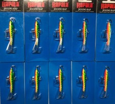 10 Rapala Jigging Rap W7 GT Glow Tiger fishing lure 2.75