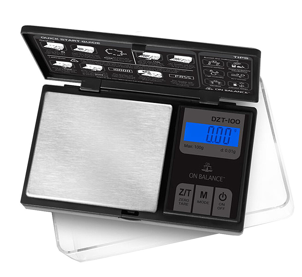 Bilancia Digitale Da Tavolo On Balance MTT-100 - Capacità 100g, Precisione 0.005g - 8