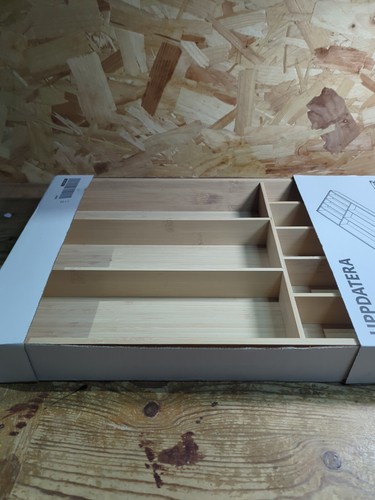 IKEA UPPDATERA Cutlery Tray Light Bamboo 32x50cm 404.599.73 Brand NEW - Picture 2 of 4