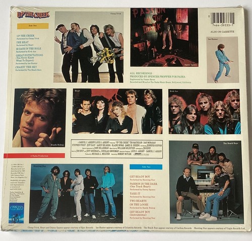 UP THE CREEK~Beach Boys/Heart/Cheap Trick *SEALED* Orig 1984 Rare Soundtrack LP - Picture 2 of 10