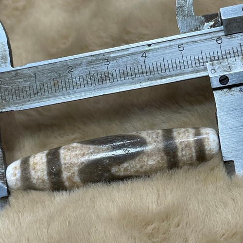 Amuleto Tibetano Nepalese Himalayano Antica Agata Vecchio Dzi Talismano Occhio Perline 12 - Foto 11 di 12