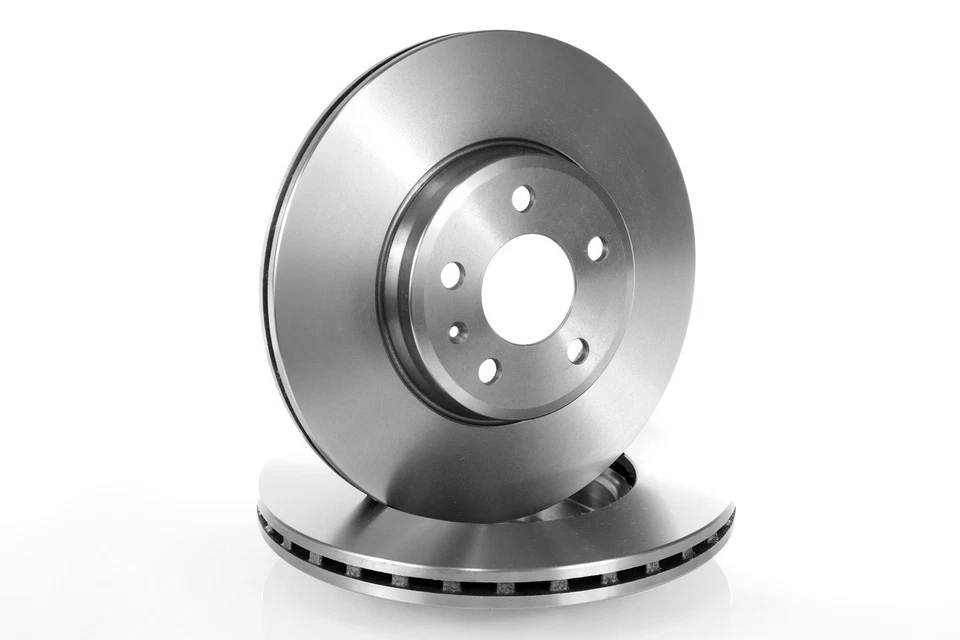 2x Disque de frein ventilé Avant Droite + Gauche pour Audi A4 2008-,A5 2008- - Photo 4/4