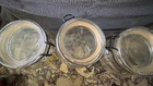 Vinty (3 Disney Mickey Mouse Goodies Glass Locking Canister Jars +Mickey Toy — photo 4