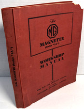 Mg Magnette Za Saloon 1953 - 1956 Original Factory Workshop Manual Good Mg Magnette Za Saloon 1953 - 1956 Original Factory Workshop Manual Good