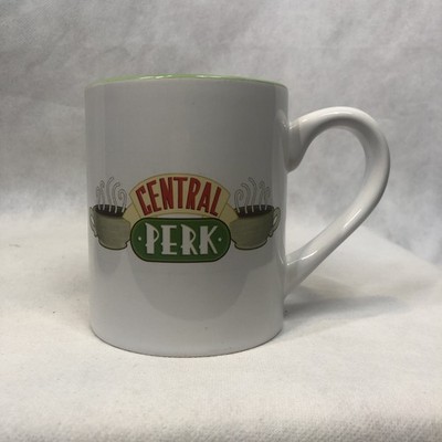 FRIENDS Central Perk Coffee Mug TV Series Tea Cup 20oz Brand New white and Green