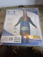 BUD LIGHT COSTUME ADULTS S-XL Halloween Fun Party New