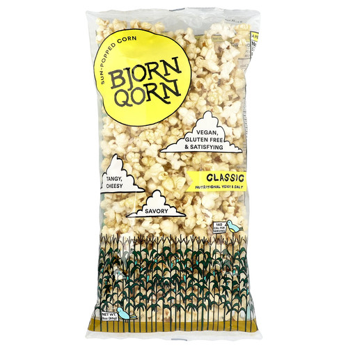 Sun-Popped Corn, Classic, 3 oz (85 g)