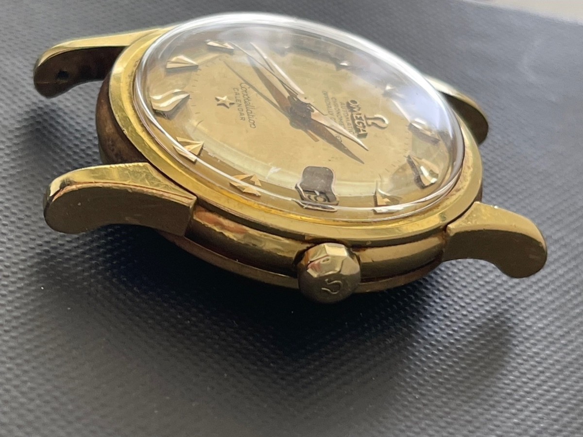 【超希少】オメガ　2943 1950年代　自動巻　ワンスター　コンステレーション Omega Constellation Calendar 18k Gold Vintage Ref 2943
