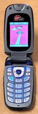 Audiovox CDM-8915VM - Black and Gray ( Virgin Mobile ) Very Rare