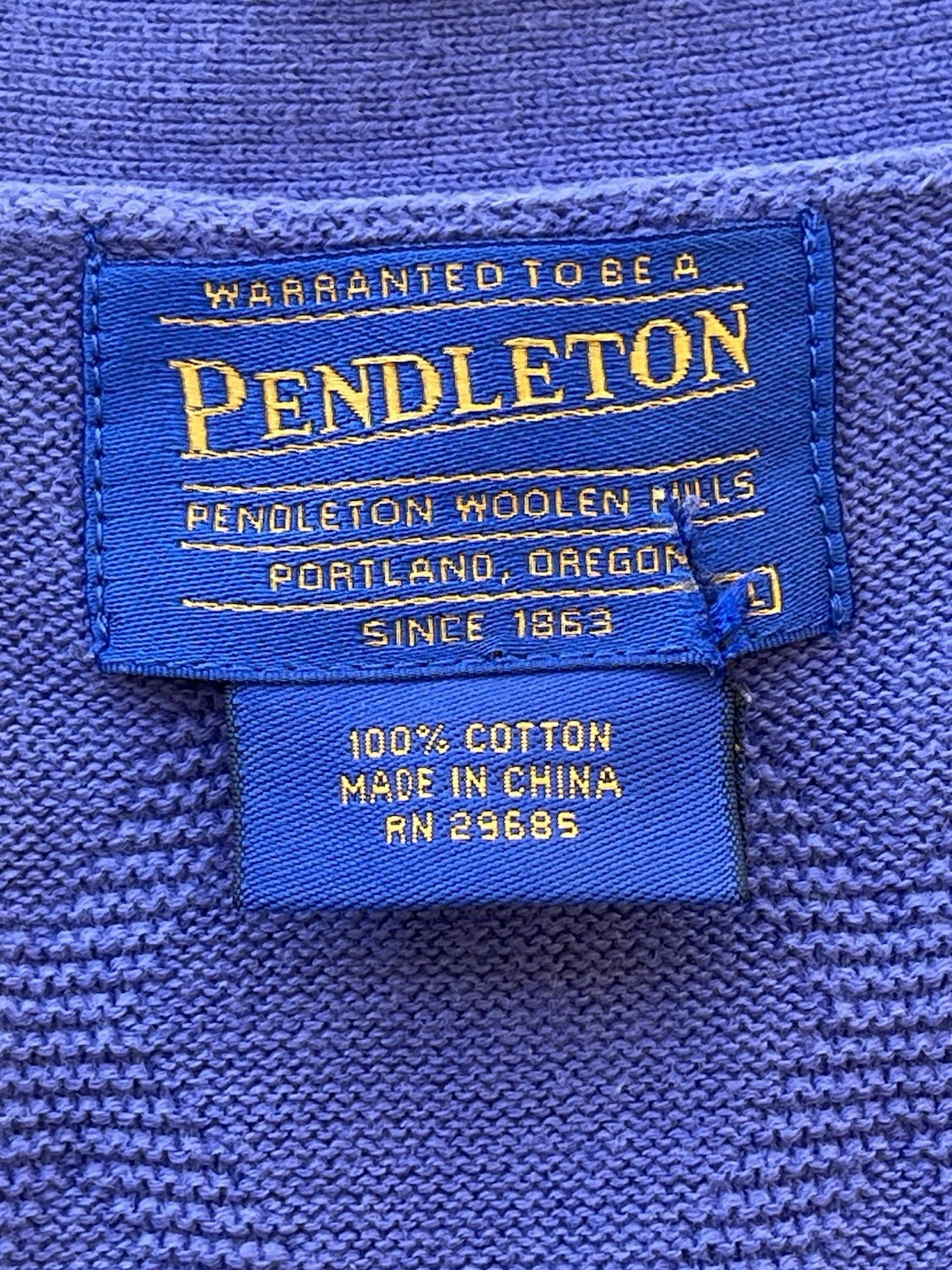 Vintage Pendleton Button Sweater Vest Diamond Rib… - image 7