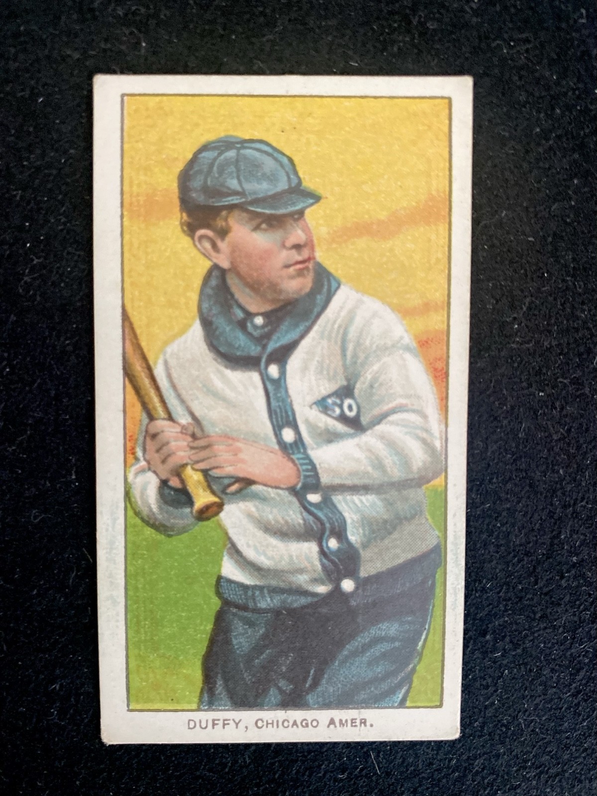 1909-11 T206 - Hugh Duffy HOF Sweet Caporal 350-460 Factory No. 42 Tobacco Card