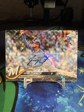 Freddy Peralta 2018 Topps Chrome Update Xfractor /125 ROOKIE AUTOGRAPH AUTO RC