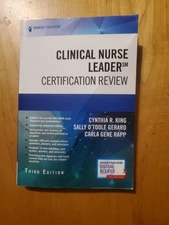 King, Gerrard & Rapp CLINICAL NURSE LEADER ppbk 2020 GOOD