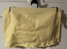 No Boundaries Women s Soft Yellow Bandeau Bra NWT Size XXXL