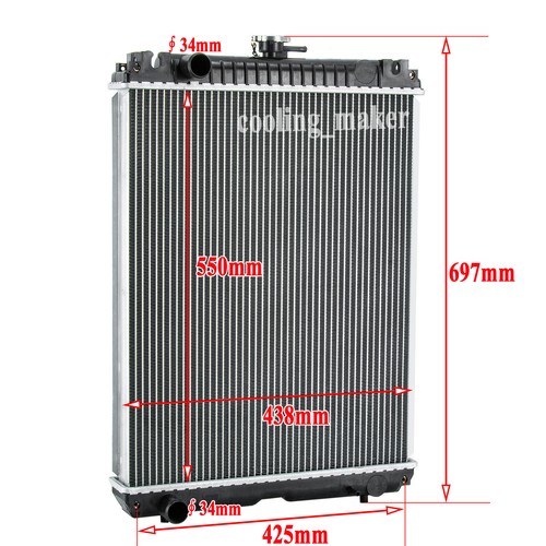 Radiator TD270-16010 For 2014-on Kubota L47 L4760 L5040 L5740 L5460 L5060 - Picture 1 of 11
