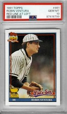 1991 Topps (Red Line) #461 Robin VENTURA - PSA 10+++ White Sox - pop 8