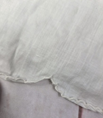 Antique Cotton Christening Baby Dress Button Up Pintuck Cutwork Embroidered - Picture 17 of 24