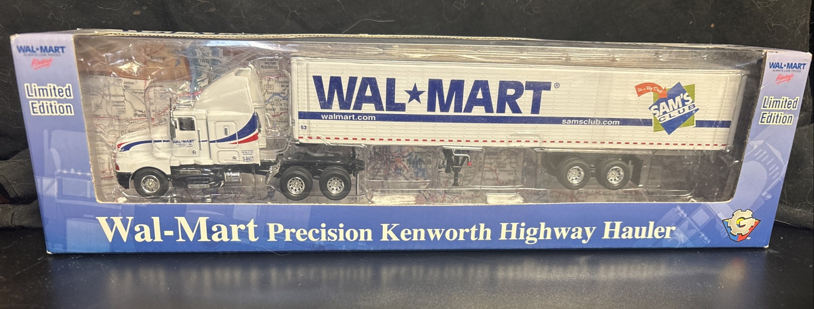 2006 Gearbox Toys Limited Ed. Wal-Mart Precision . Kenworth Highway Hauler NIB