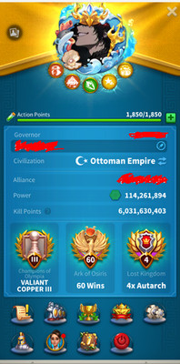 Rise of Kingdoms | 114M Power | VIP 17 | 33 max Legendary Commander | Zenith ski