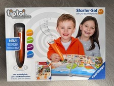Ravensburger tiptoi Starter-Set: Stift und Bauernhof-Buch Kinder Lernspiel