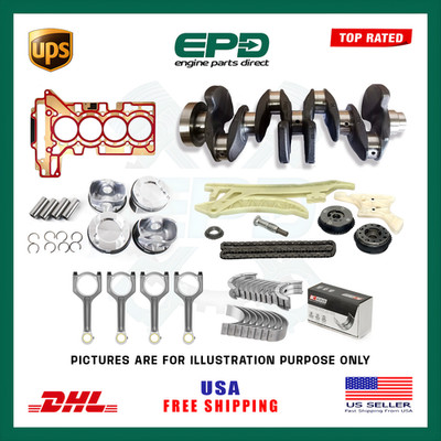 N20B20 ENGINE REBUID KIT WITH CRANKSHAFT FOR BMW N26 X1 X3 X5 2.0 PETROL ENGINE