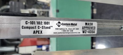 WZ-435A EASTERN METAL ROAD SIDE STAND, C-101/102/601 COMPACT C-STAND