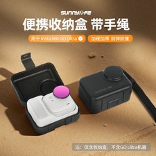 Protective Storage Case for Insta360 GO Ultra Portable Waterproof w/ Wrist Strap