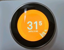 Nest Learning Thermostat 3rd Generation, Stainless Steel DISPLAY  Only