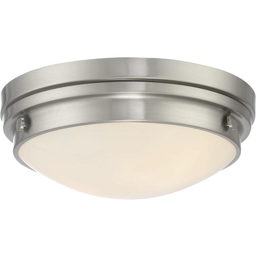 Savoy House Lighting 6-3350-14-SN Lucerne Flush Mount Satin Nickel - Picture 3 of 7