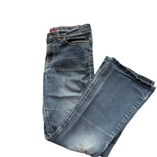 Wrangler Girls 10.5 Blue Denim Straight Leg Jeans